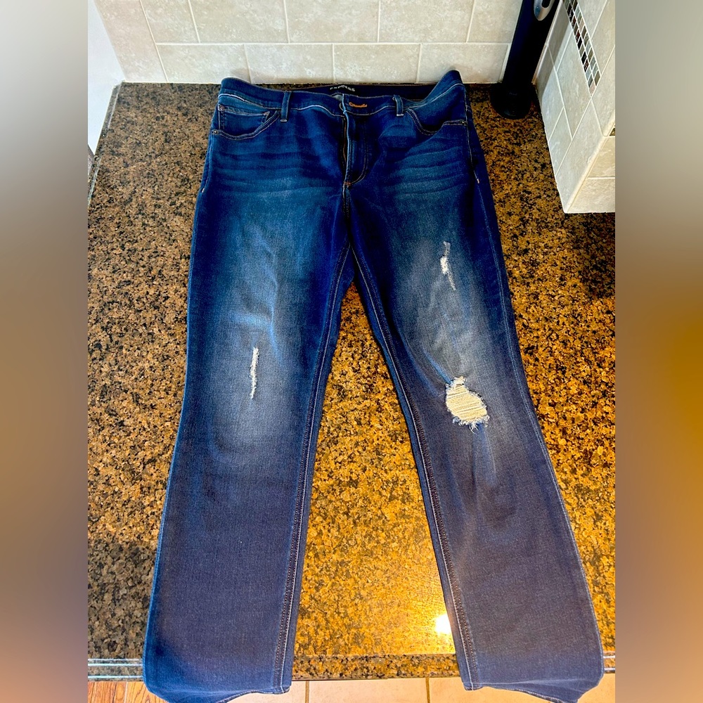 Gently Worn Express High Rise Jegging